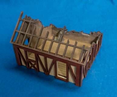 28mm Small Half Timber House - 28MMDF550 - 