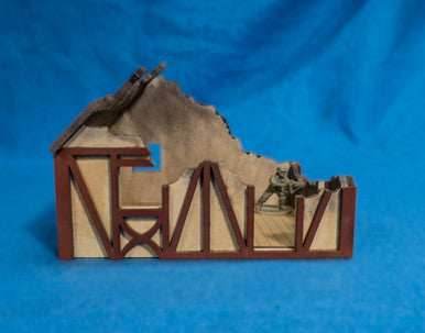 28mm Small Half Timber House - 28MMDF550 - 