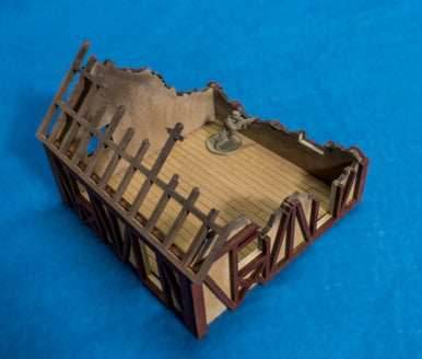 15mm Small Half Timber House - 15MCSS550 - 