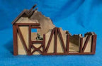 28mm Small Half Timber House - 28MMDF550 - 