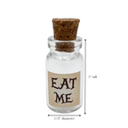 6pcs DIY art and craft Alice in Wonderland eat/drink me