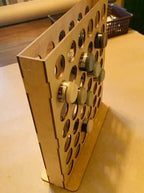 Vertical Paint Rack - For 1oz Mission Models Premium Hobby Paints - 
