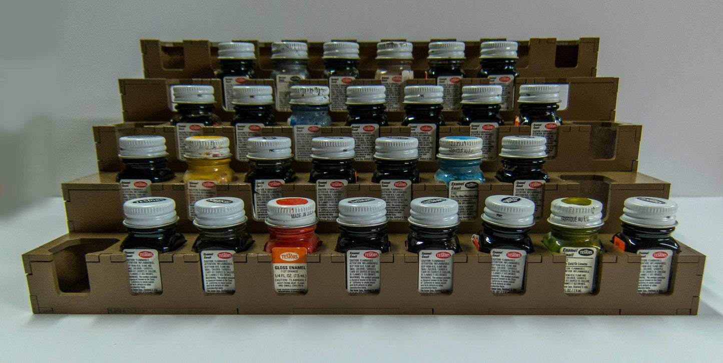 Paint Rack - Testors Square Enamels - 