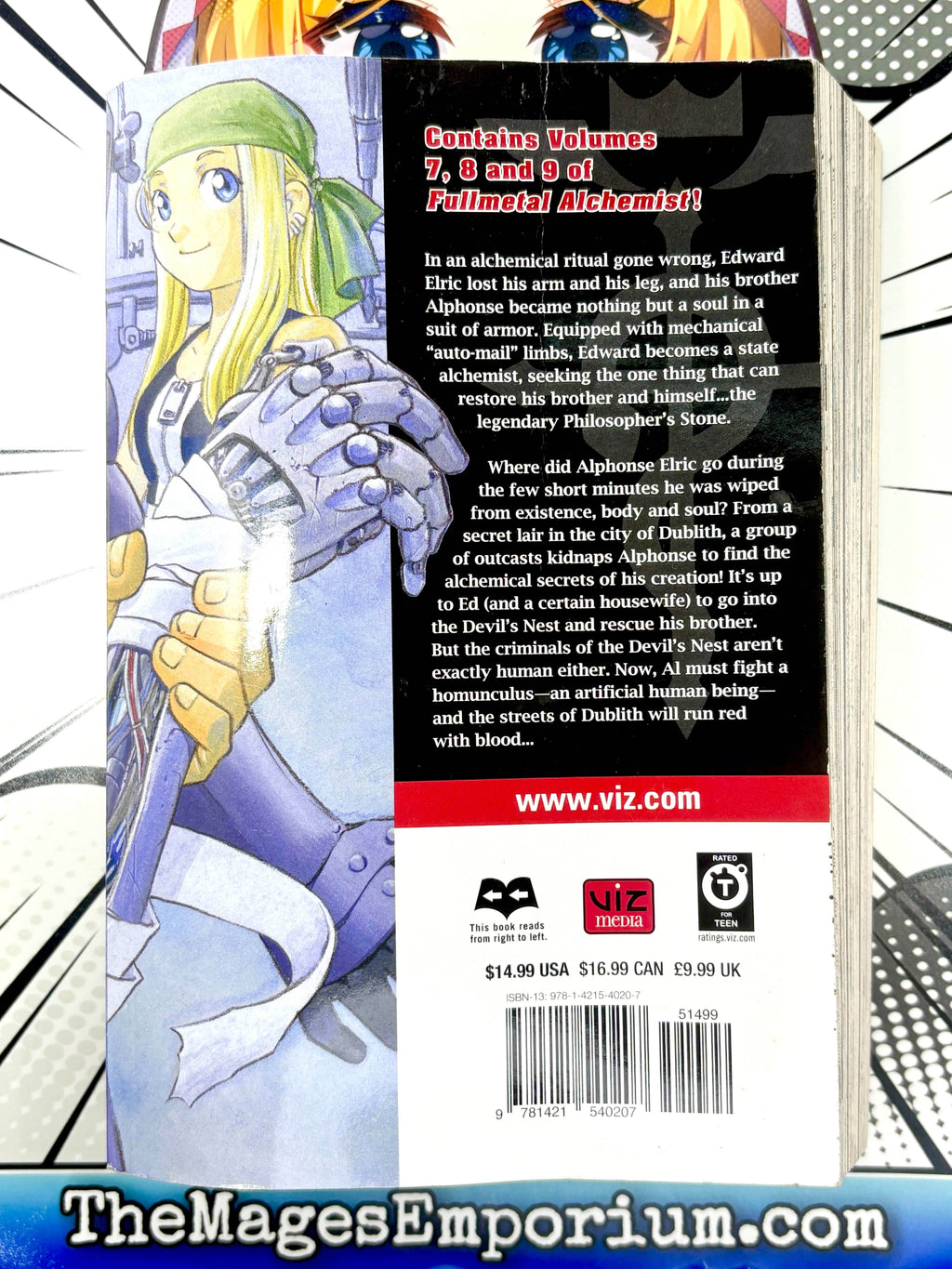 Fullmetal Alchemist Vol 7 - 9 Omnibus - 