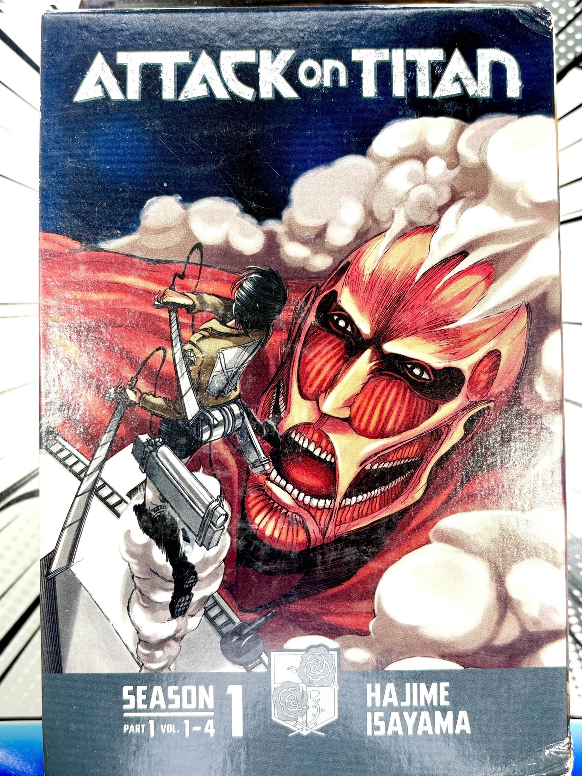 Attack on Titan Box Set Vol 1-4 - 