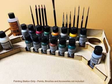 Painting Station - for 1oz Mission Models Premium Hobby Paints - 