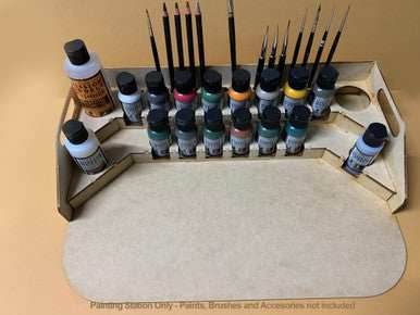 Painting Station - for 1oz Mission Models Premium Hobby Paints - 