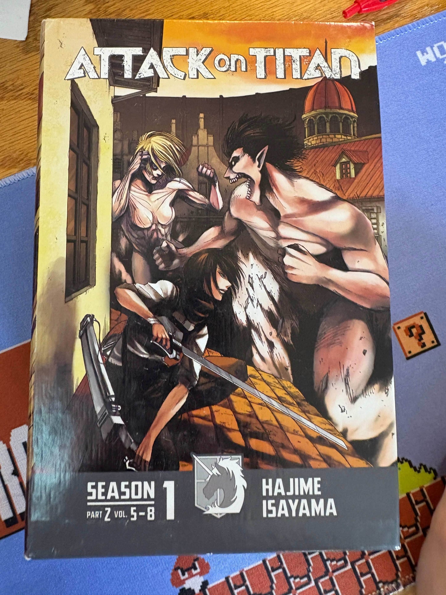 Attack on Titan Vol 5-8 Box Set - 