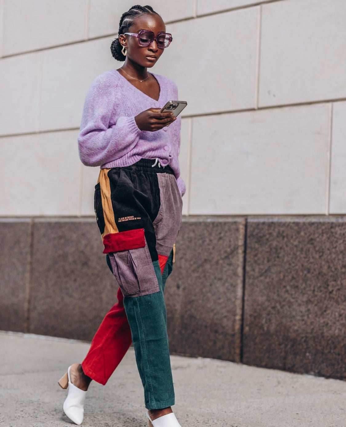 NP2 Urban Patchwork Cargo Pants - S