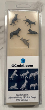 Police/Military Dogs - 28mm (SLA003)