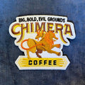 Chimera Coffee Embroidered Patch – Brewed for Gamers with Flavor - 