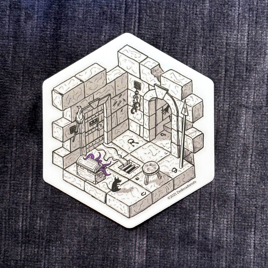 Isometric Dungeon Sticker - 