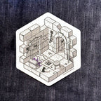 Isometric Dungeon Sticker - 