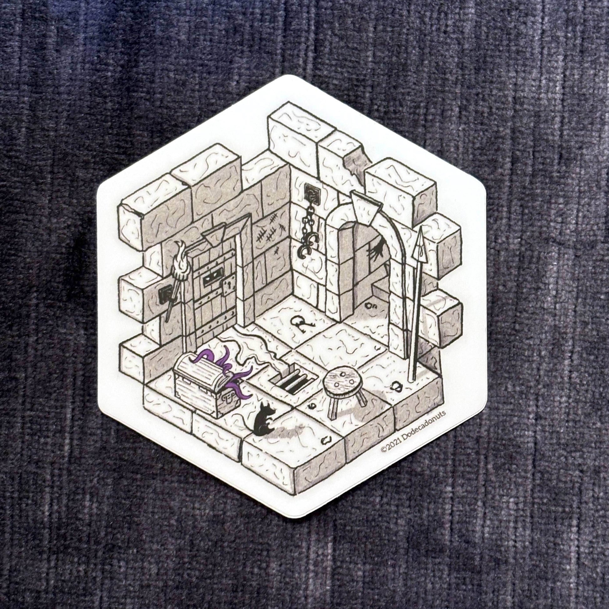 Isometric Dungeon Sticker - 