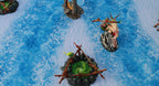 Frozen River - Neoprene Battle Mat - Warhammer, AoS, 40K, Kill Team, MCP, Shatterpoint, Legion, More - 44x60