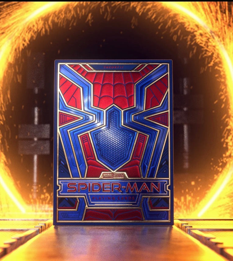 Spiderman Pickleball Paddle Cover & Playing Card Collectors Edition