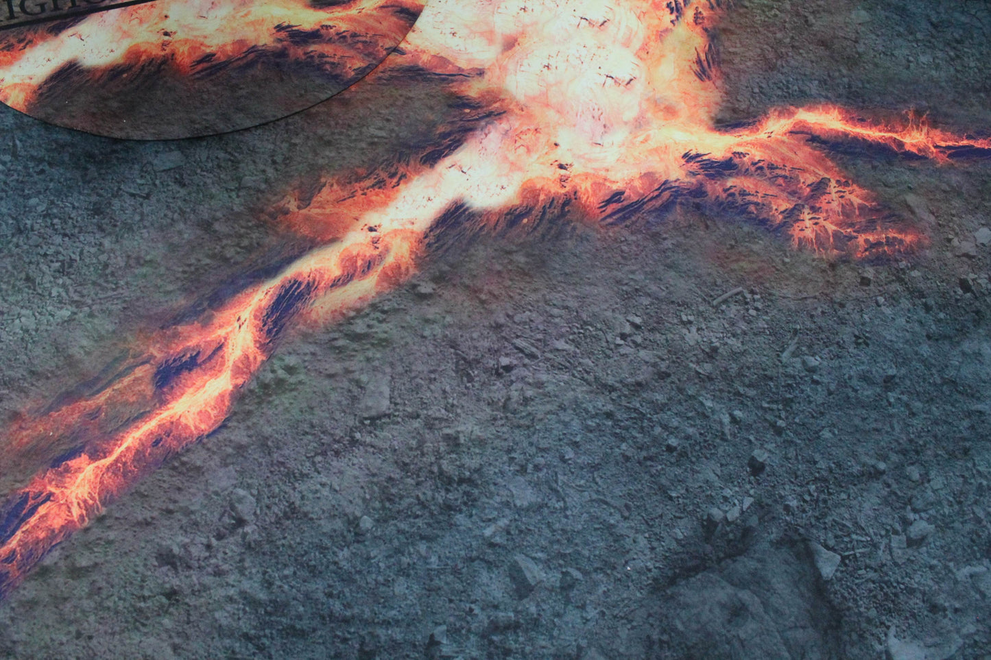 Infernal Steppes - Neoprene Battle Mat - Warhammer, AoS, 40K, Kill Team, MCP, Shatterpoint, Legion, Deadzone, More - 44x60