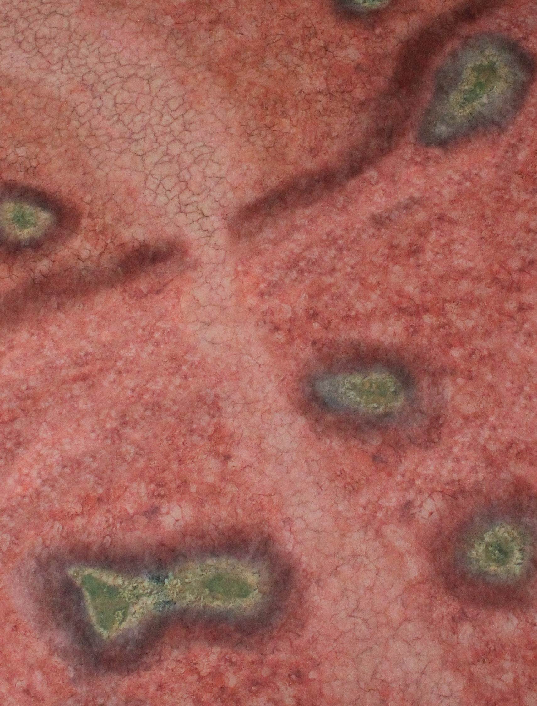 Toxic Cesspool - Neoprene Battle Mat - Warhammer, AoS, 40K, Kill Team, MCP, Shatterpoint, Legion, More - 44x60