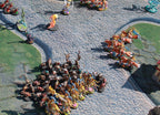 Town Center - Neoprene Battle Mat - Warhammer, AoS, 40K, Kill Team, MCP, Shatterpoint, Legion, More - 36x36