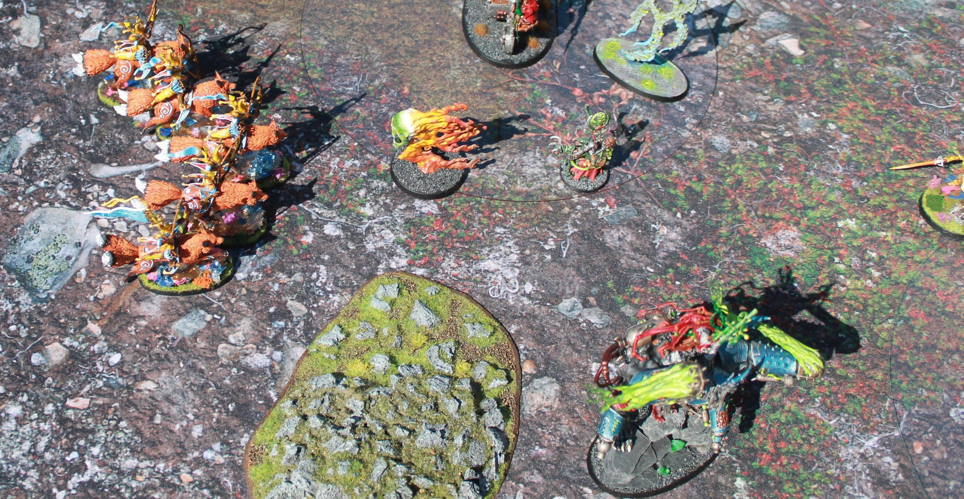 Muddy Battlefield - Neoprene Battle Mat - Warhammer, AoS, 40K, Kill Team, MCP, Shatterpoint, Legion, More - 44x60