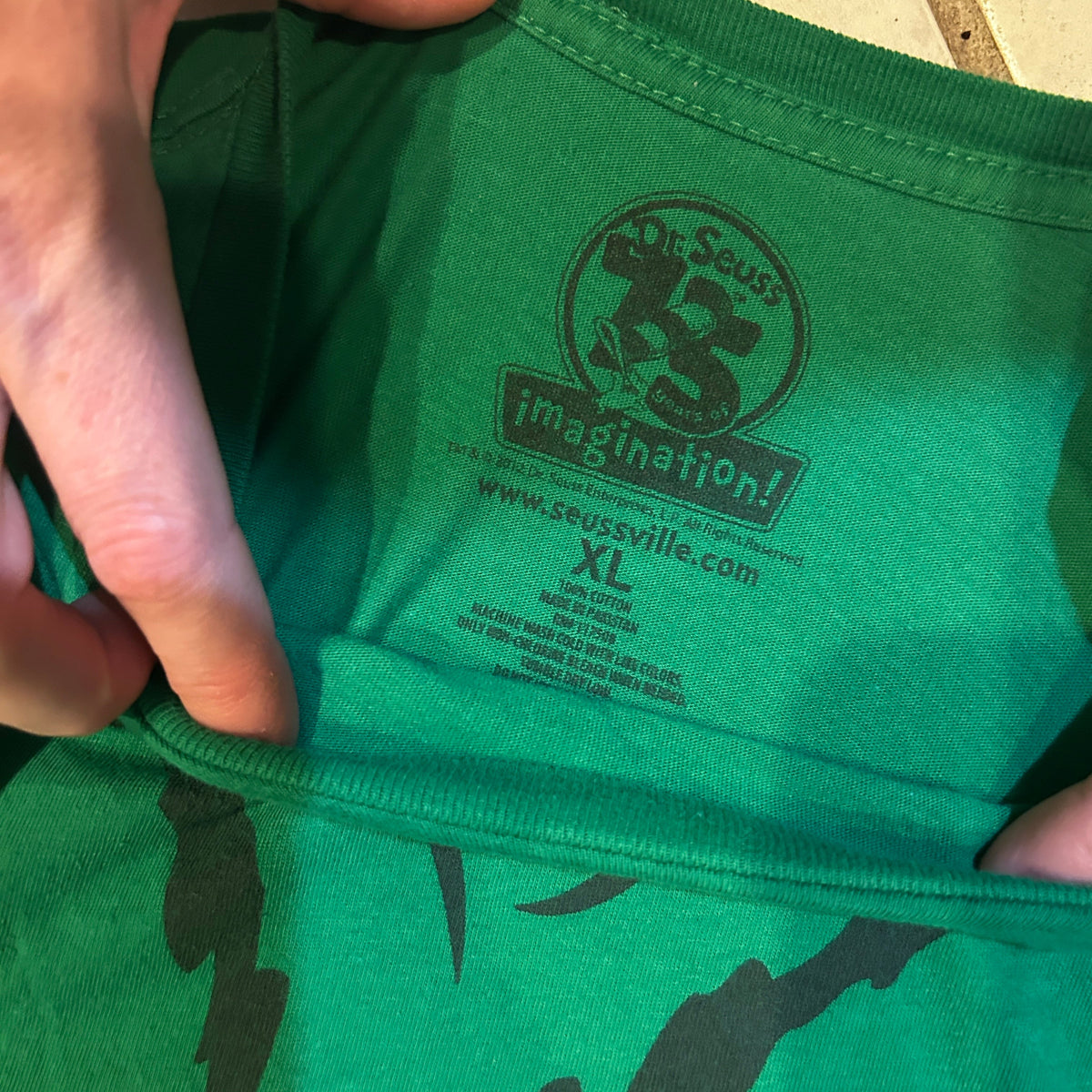 Grinch Tee Shirt (Size XL)