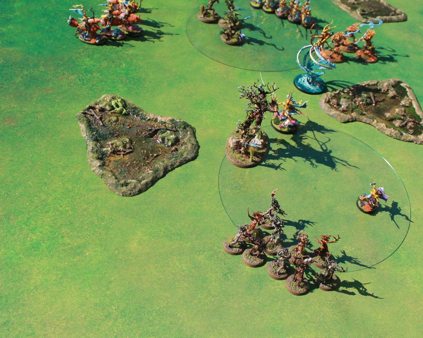 Verdant Fields 2 - Neoprene Battle Mat - Warhammer, AoS, 40K, Kill Team, MCP, Shatterpoint, Legion, More - 44x60