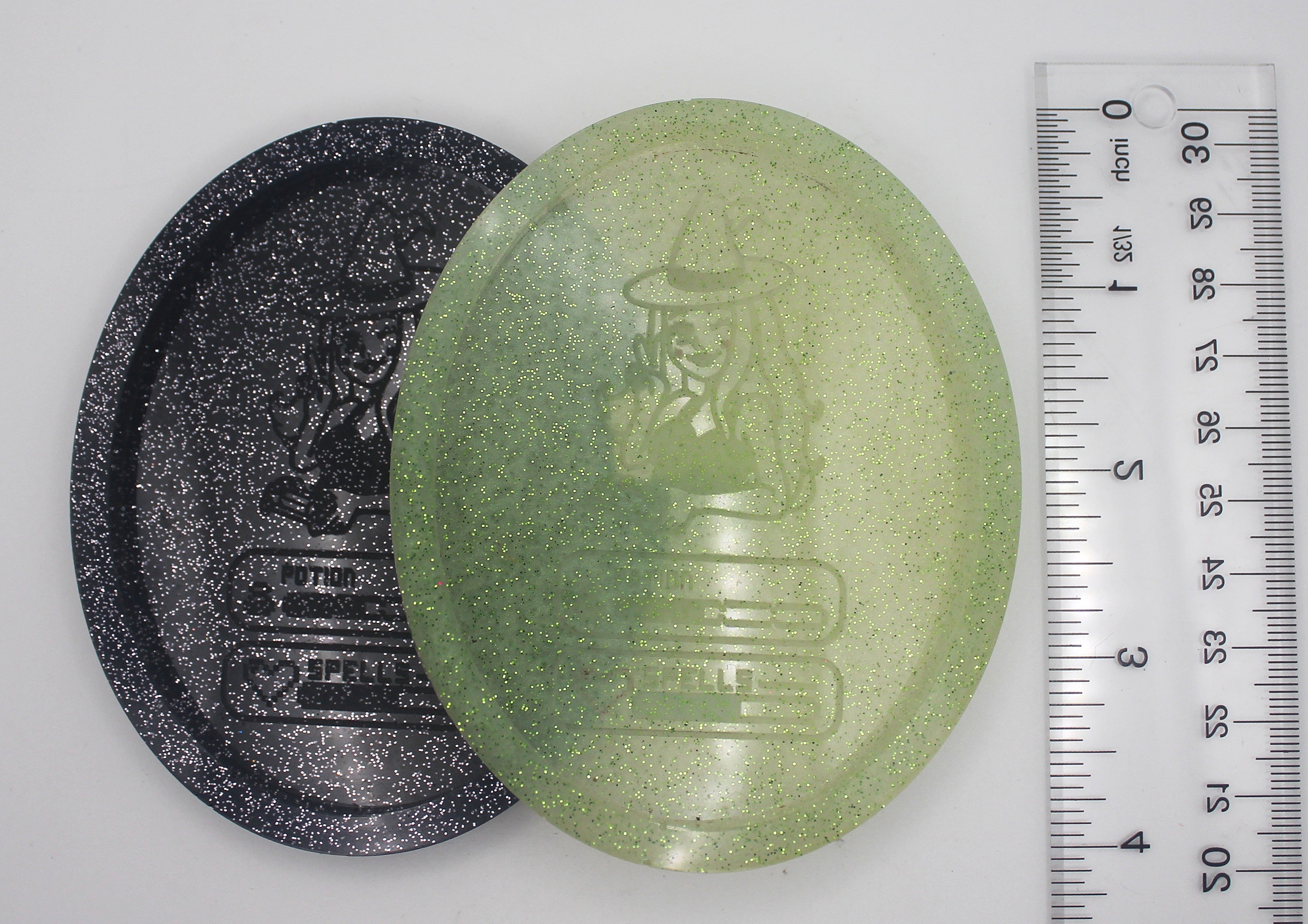 Resin Gamer Witch Stats Trinket Tray