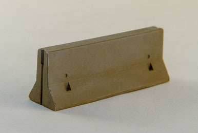 28mm Concrete Barriers, K-Rails (5 Per Kit) - 28MSCE004 - 