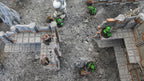 Ashen Wastelands - Neoprene Battle Mat - Warhammer, AoS, 40K, Kill Team, MCP, Shatterpoint, Legion, Deadzone, More - 22x30