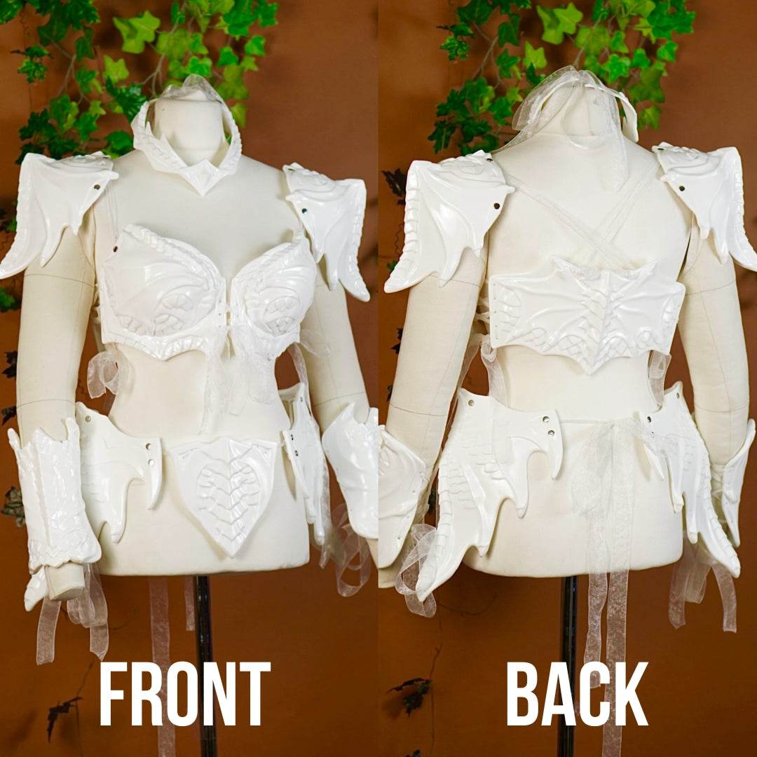 Dragon Armor Pre Made Painting Kit Armor set 1 - In Stock/Custom Made - S / Unpainted full set