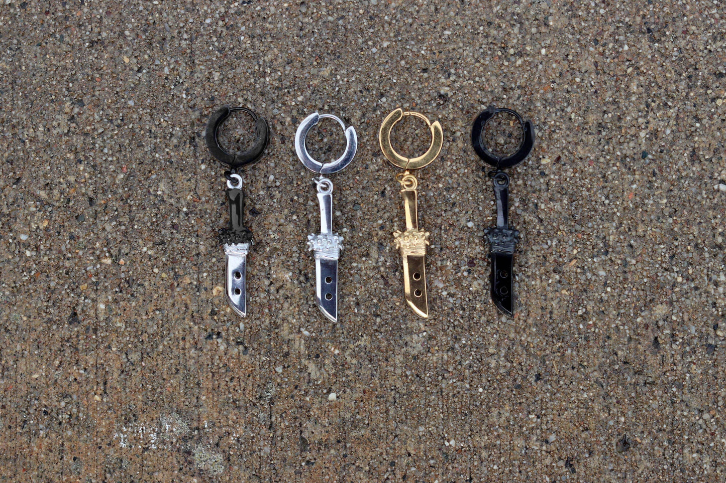 Jujutsu Kaisen™ Yuji's Slaughter Demon Earring - Chrome / Single