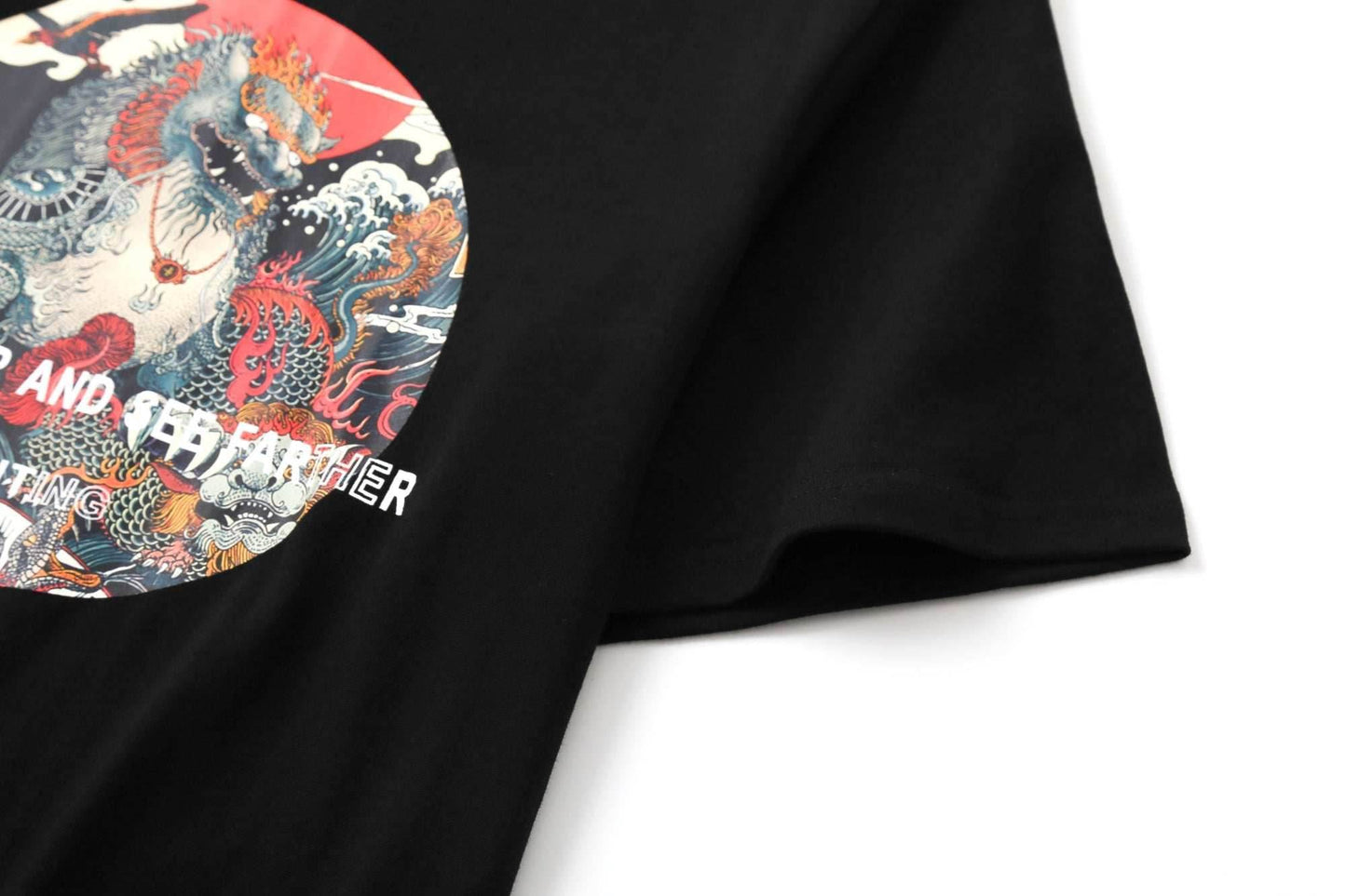 YeT006 Stone Lion Tee - White / S