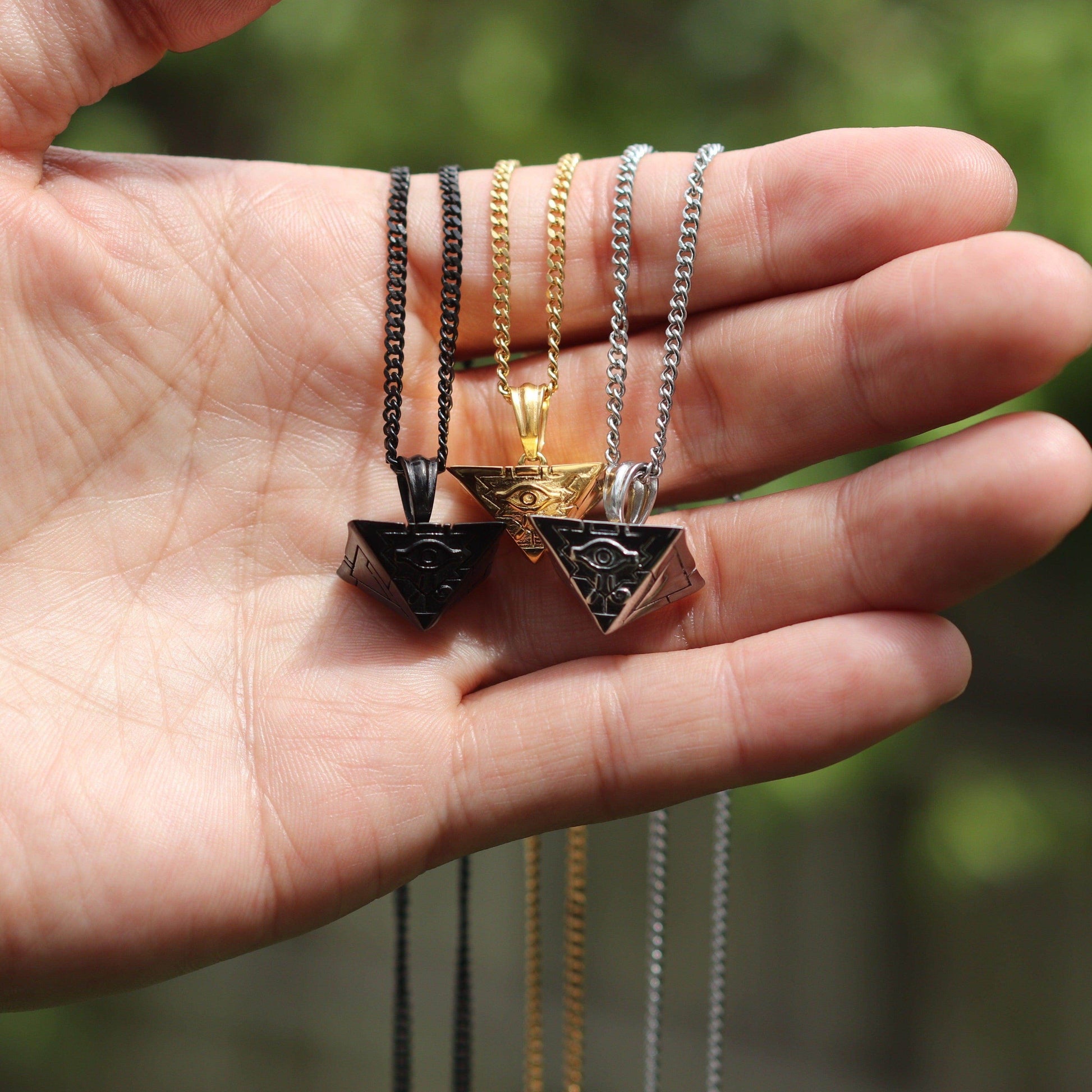 Yu-Gi-Oh!™ Millennium Puzzle Necklace - Black