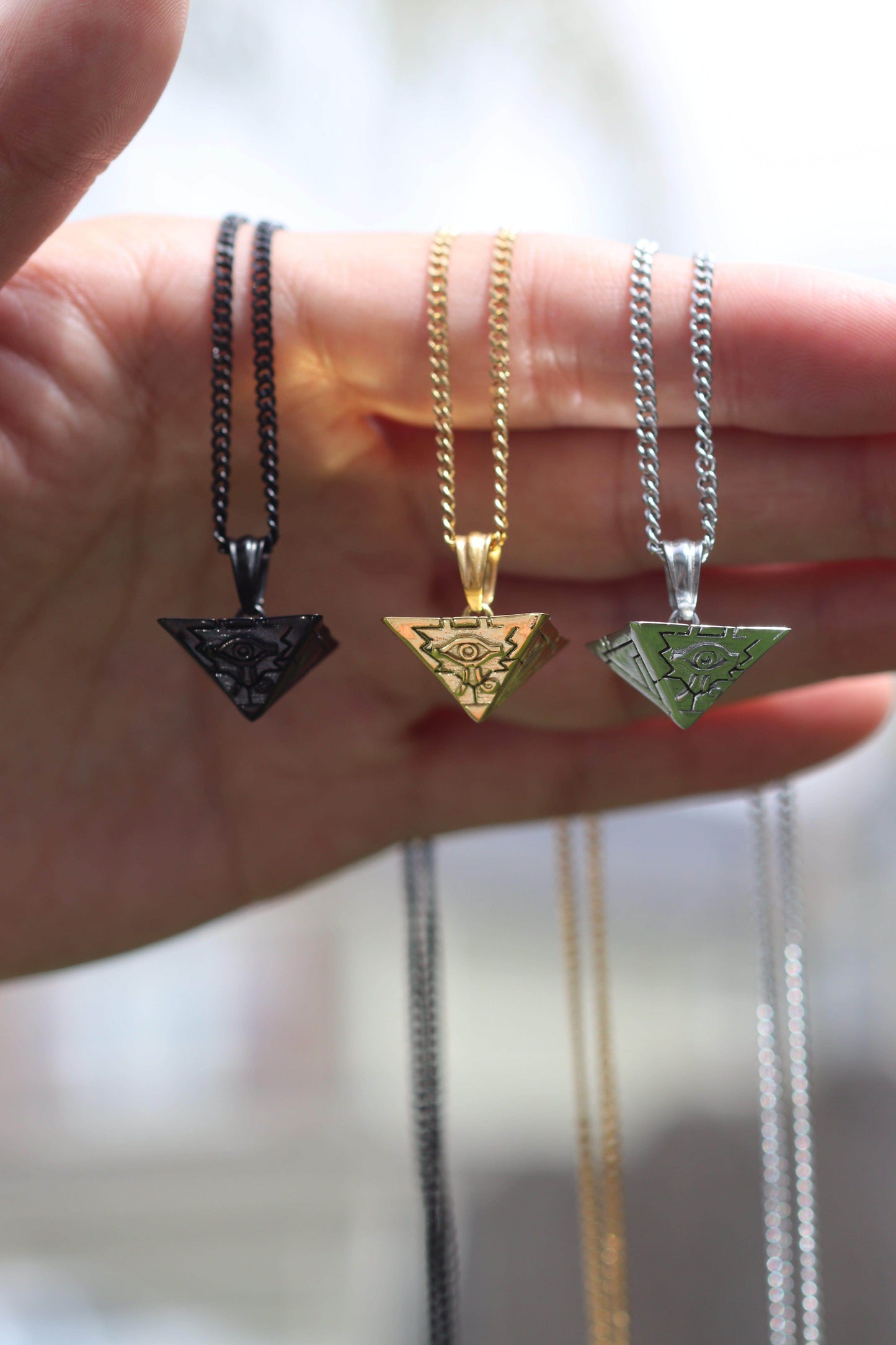 Yu-Gi-Oh!™ Millennium Puzzle Necklace - Black