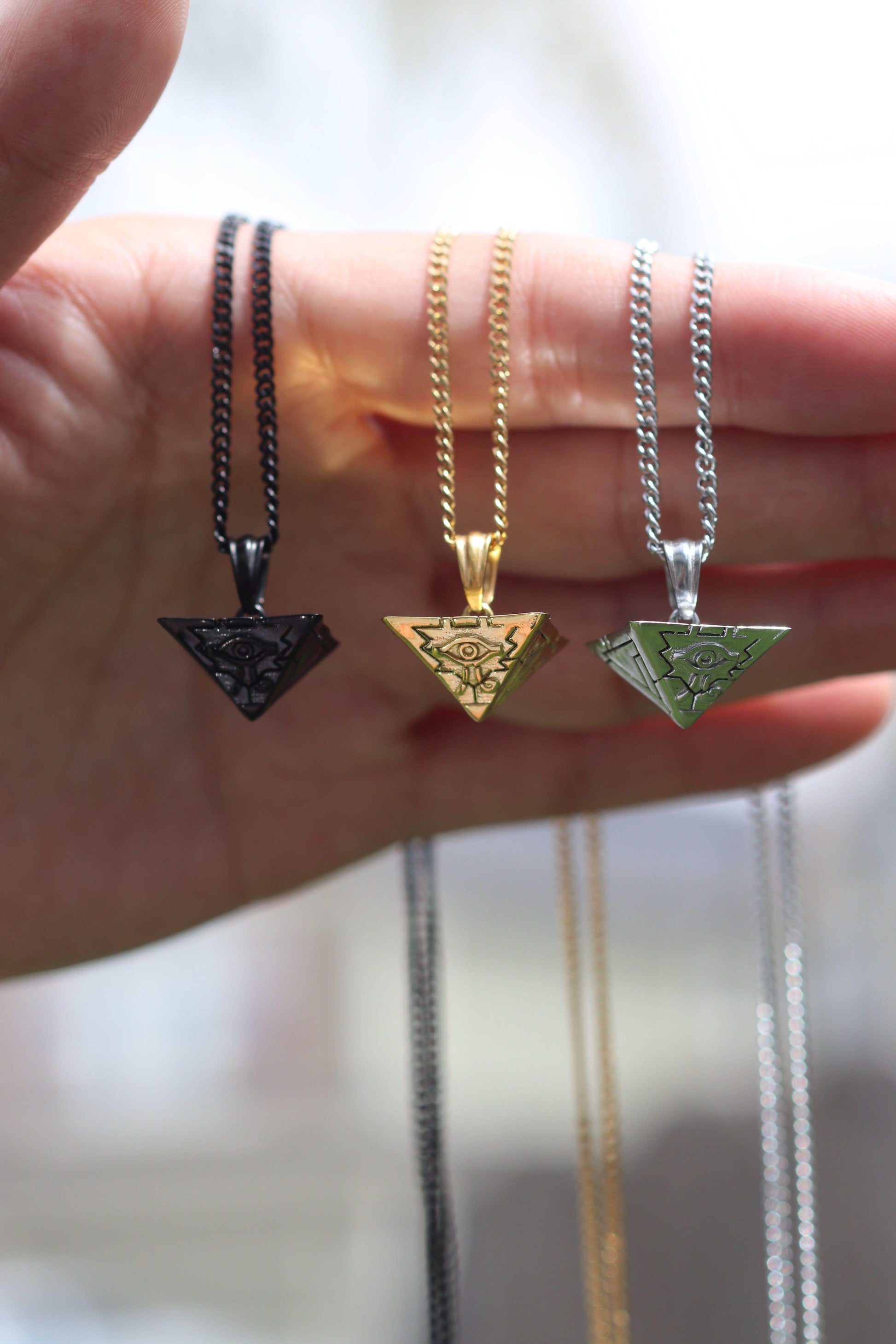 Yu-Gi-Oh!™ Millennium Puzzle Necklace - Black