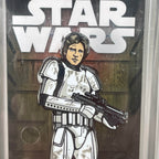 FIGPIN / DISNEY Han Solo Star Wars A New Hope Comic Con Logo Pin 833 (Locked New) - 