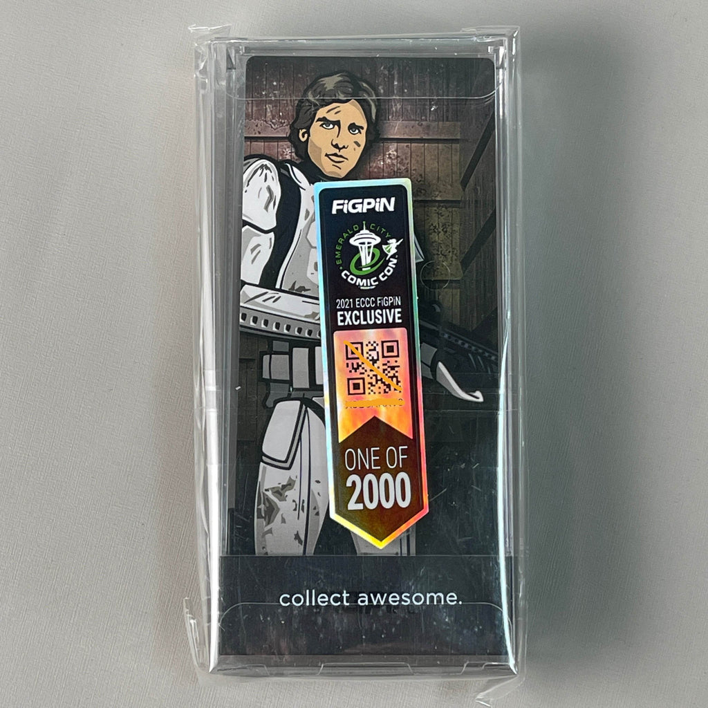 FIGPIN / DISNEY Han Solo Star Wars A New Hope Comic Con Logo Pin 833 (Locked New) - 