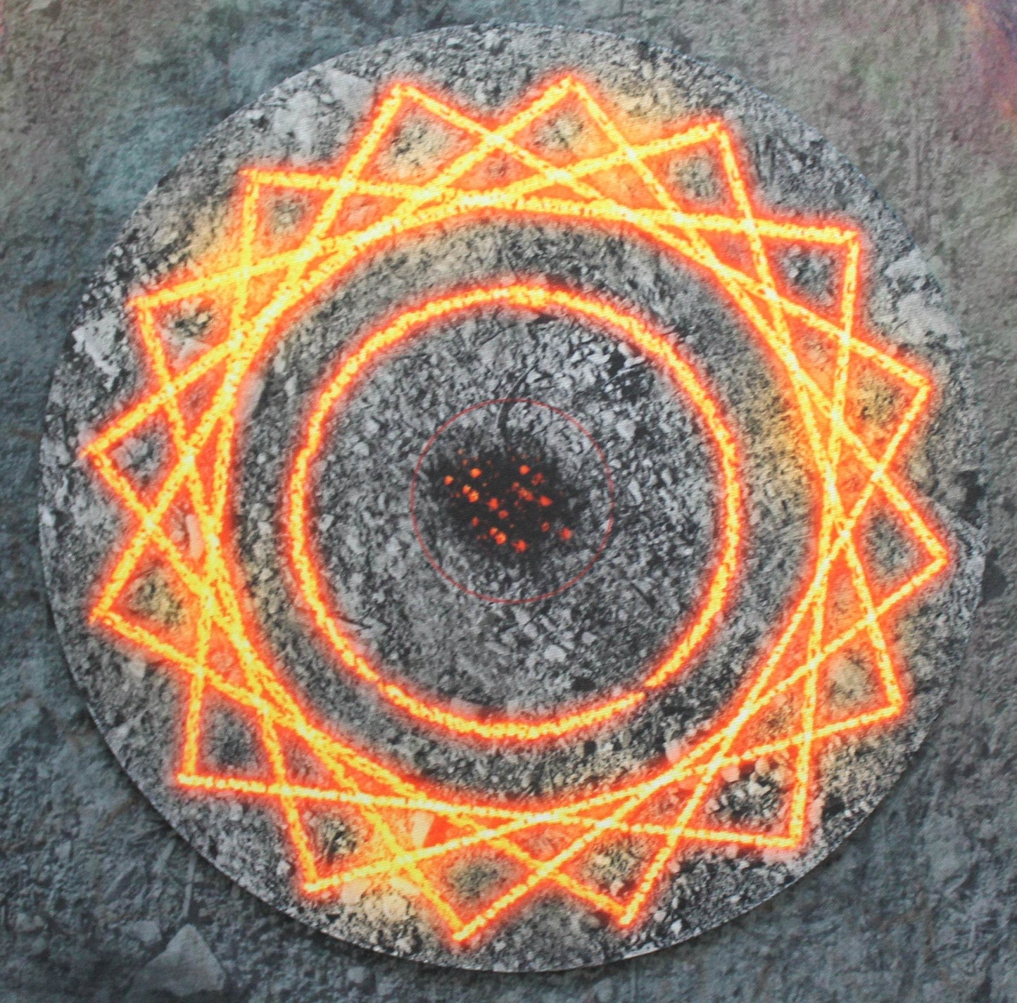 Warhammer 40k and AoS4 Neoprene Objective Markers - Fire and Ice - Set of 6