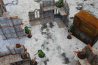 Snowy Tundra - Neoprene Battle Mat - Warhammer, AoS, 40K, Kill Team, MCP, Shatterpoint, Legion, More - 22x30