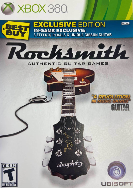 Rocksmith Best Buy Exclusive Edition (Xbox 360) - Game Manual Only
