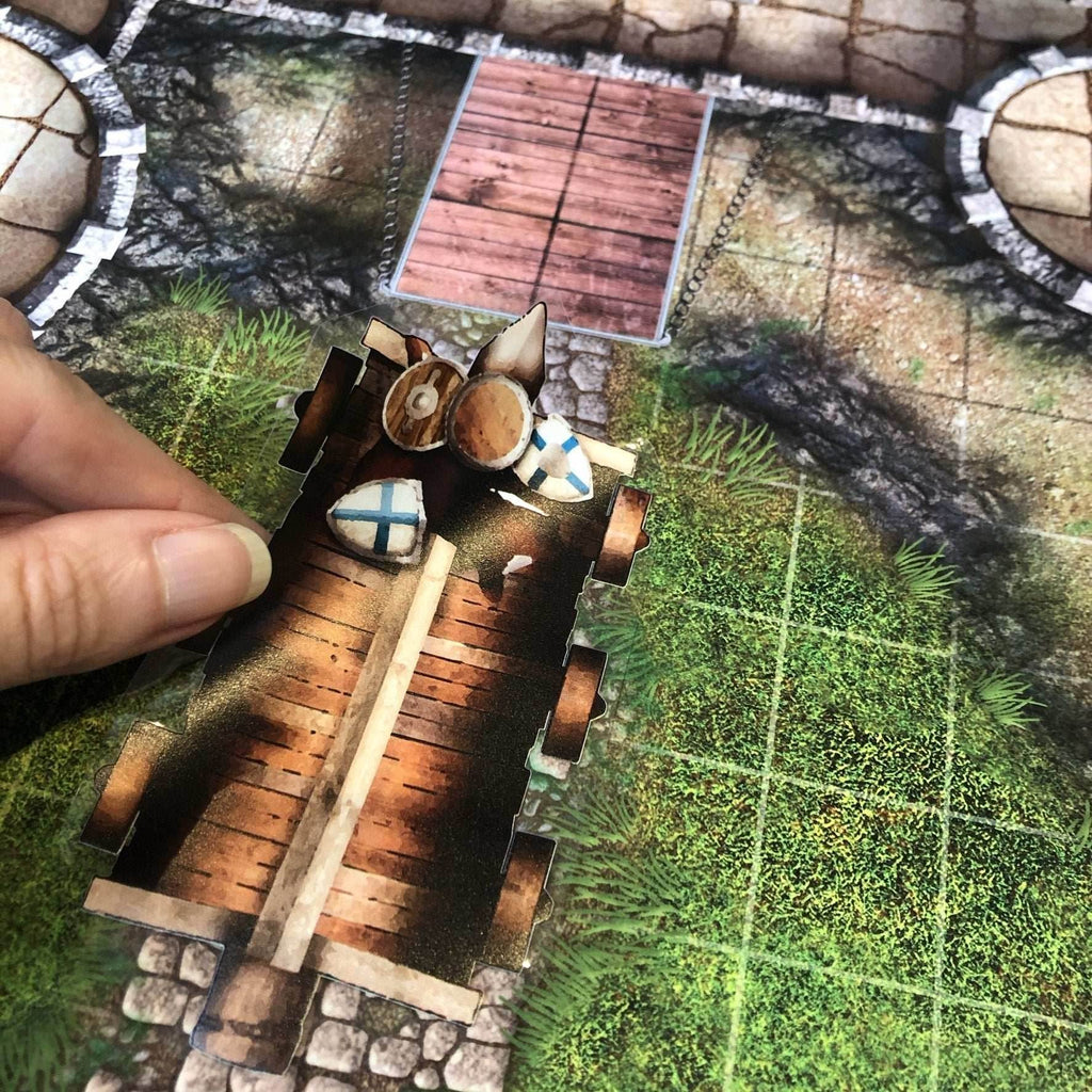 Battle Mats: Add On Scenery - War & Siege - 