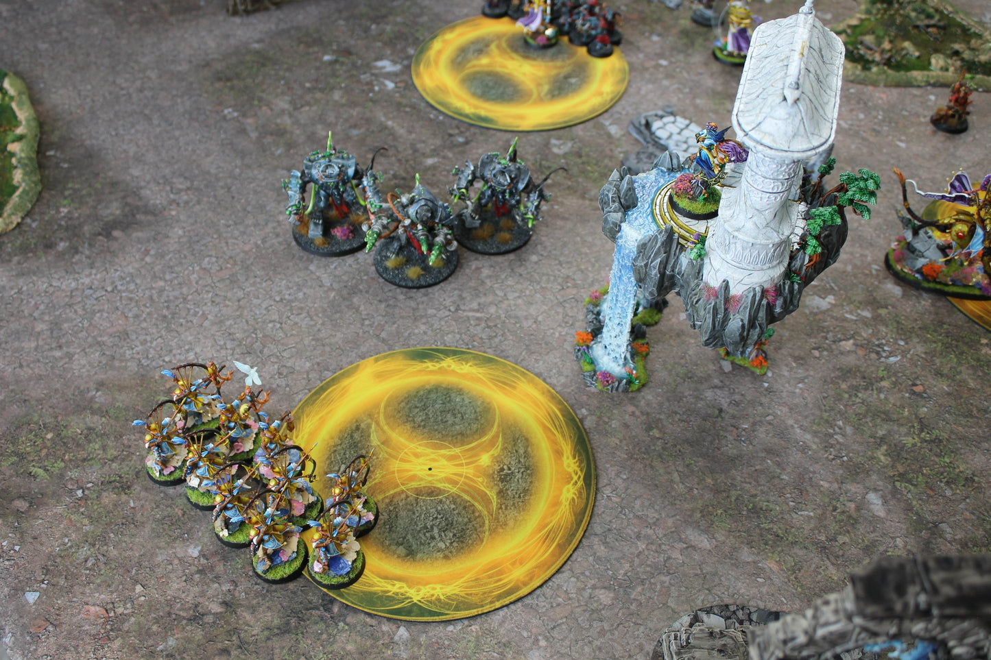 Abandoned Town - Neoprene Battle Mat - Warhammer, AoS, 40K, Kill Team, MCP, Shatterpoint, Legion, More - 36x36