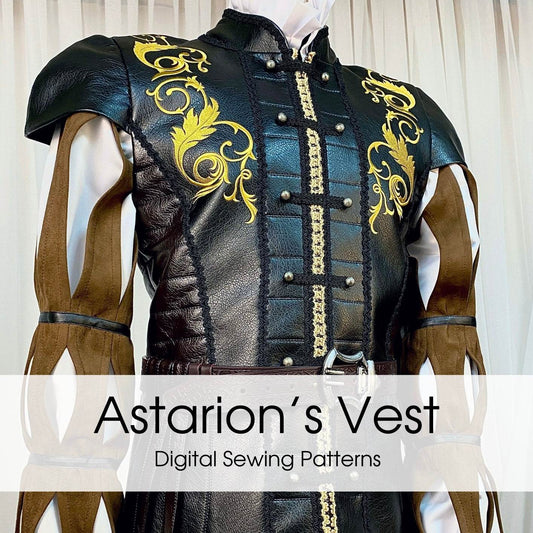 Astarion Vest Digital Sewing Pattern - Digital Product - 
