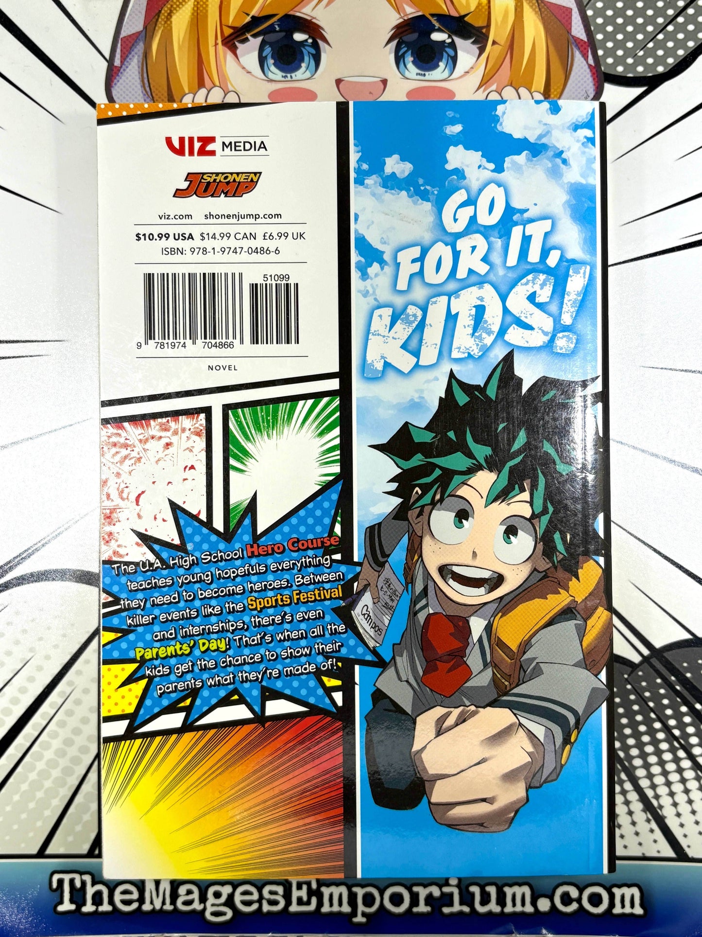 My Hero Academia School Briefs Vol 1 Light Novel - 