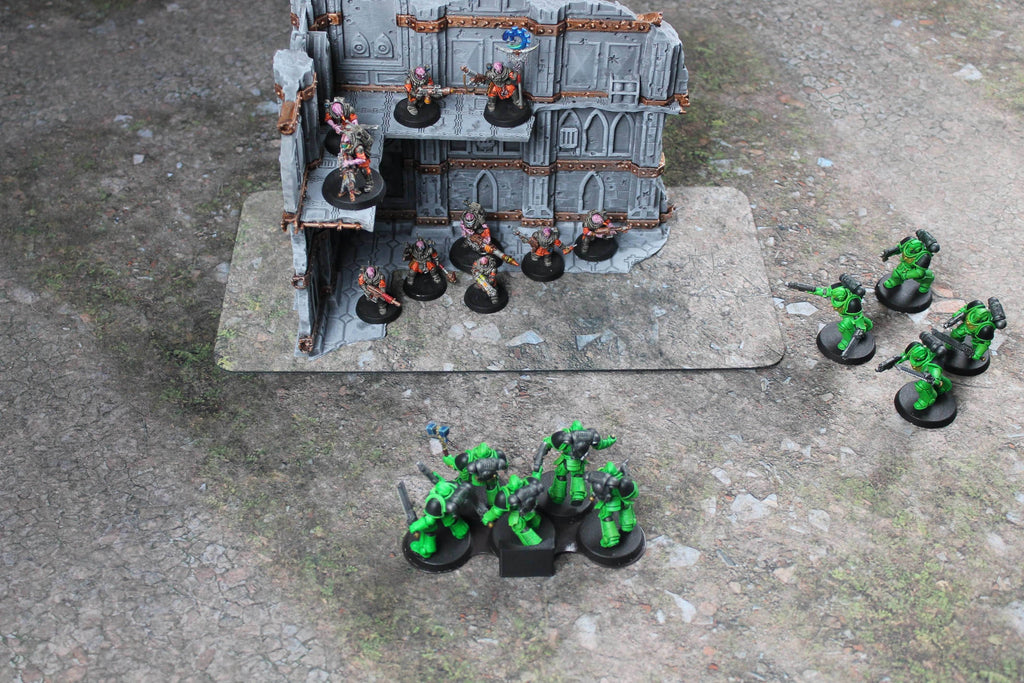 Double Sided Neoprene Terrain Table Set - 10th Edition Compatible - 