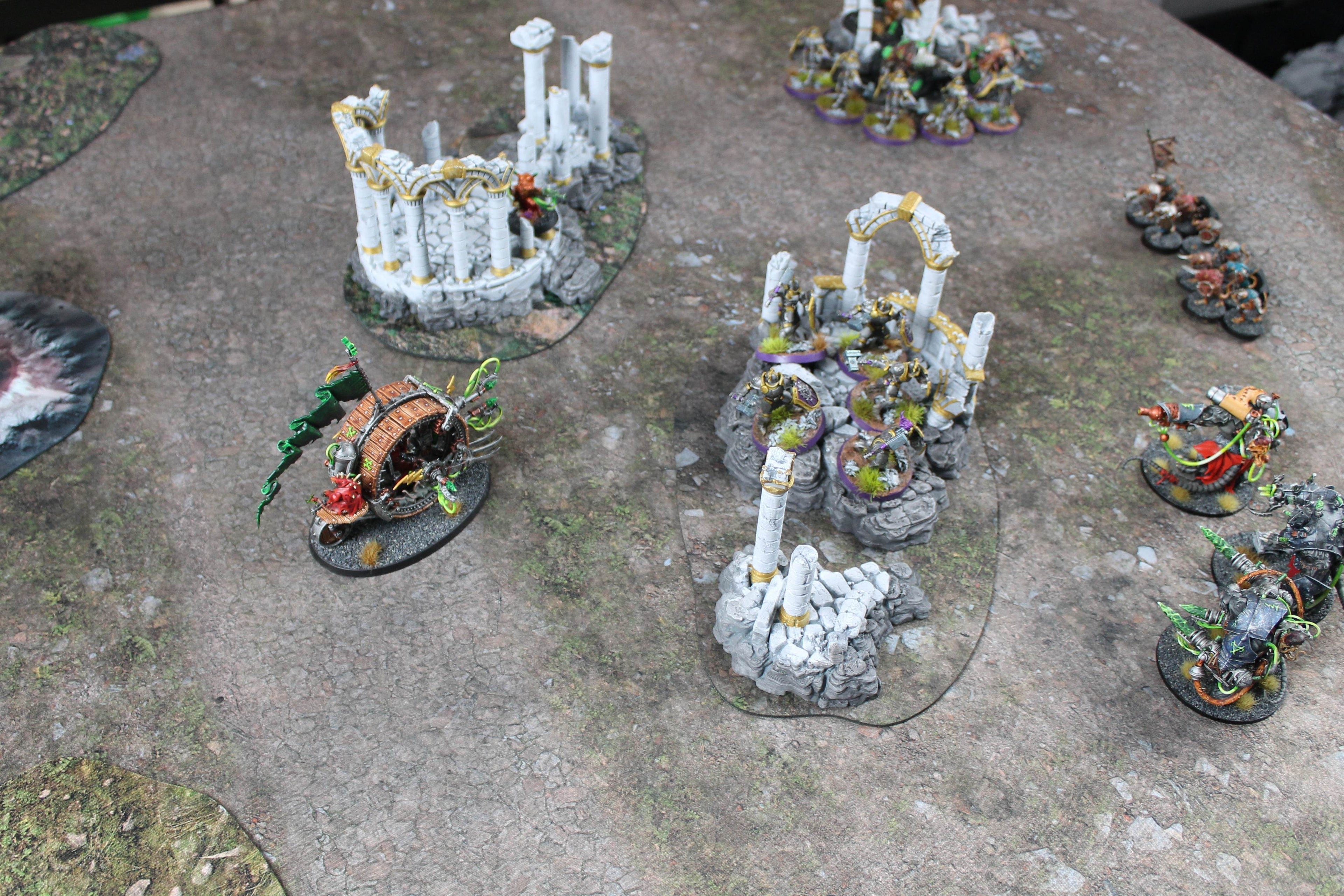 Double Sided Neoprene Terrain Table Set for Warhammer 40k, AoS, Star Wars, Conquest, Bolt Action, Saga, and more! - 