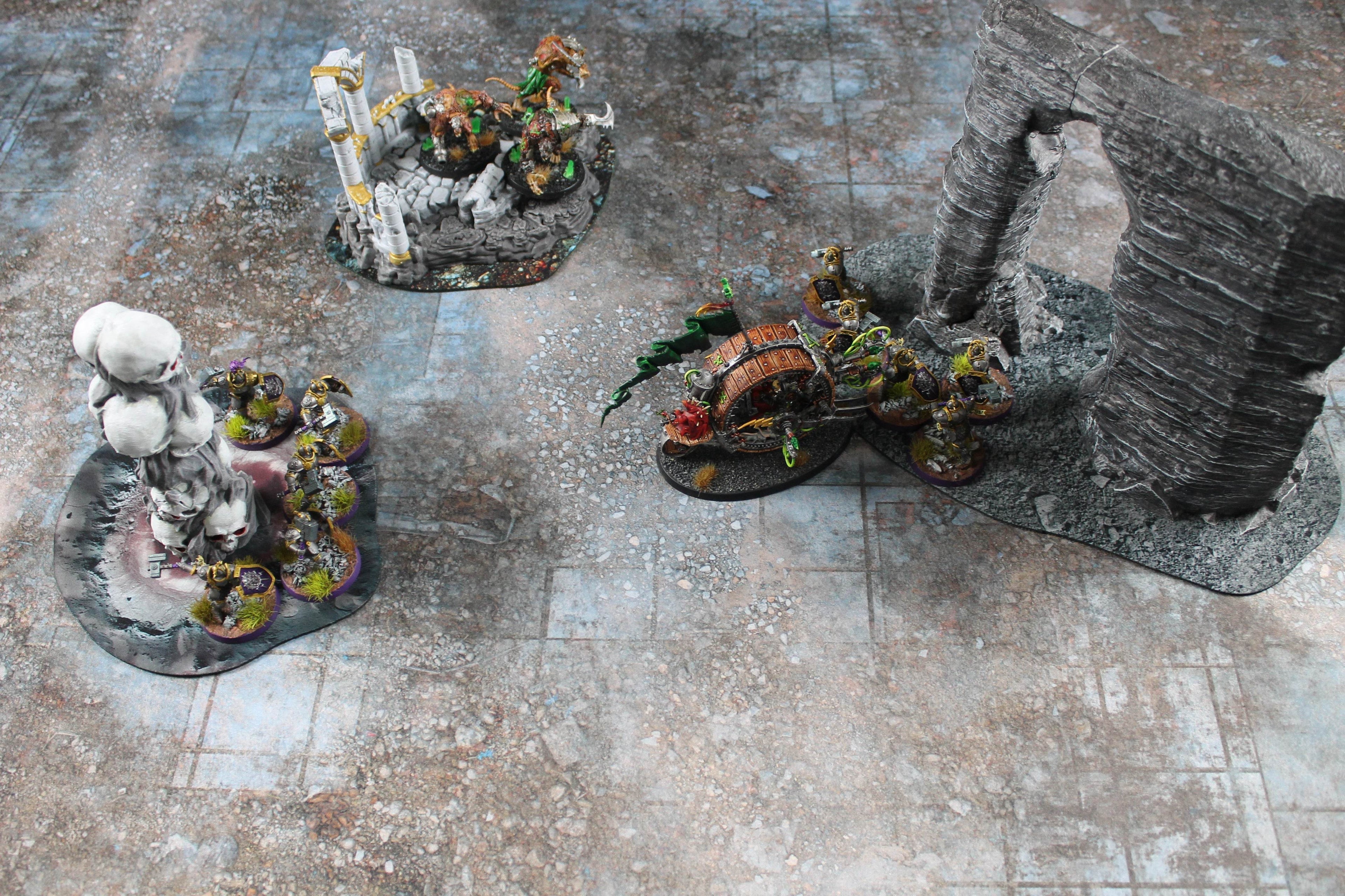 Double Sided Neoprene Terrain Table Set for Warhammer 40k, AoS, Star Wars, Conquest, Bolt Action, Saga, and more! - 