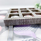Easter Spring Tic Tac Toe Wooden Game Decor Set Tulip & Egg Pieces - 2 Sizes