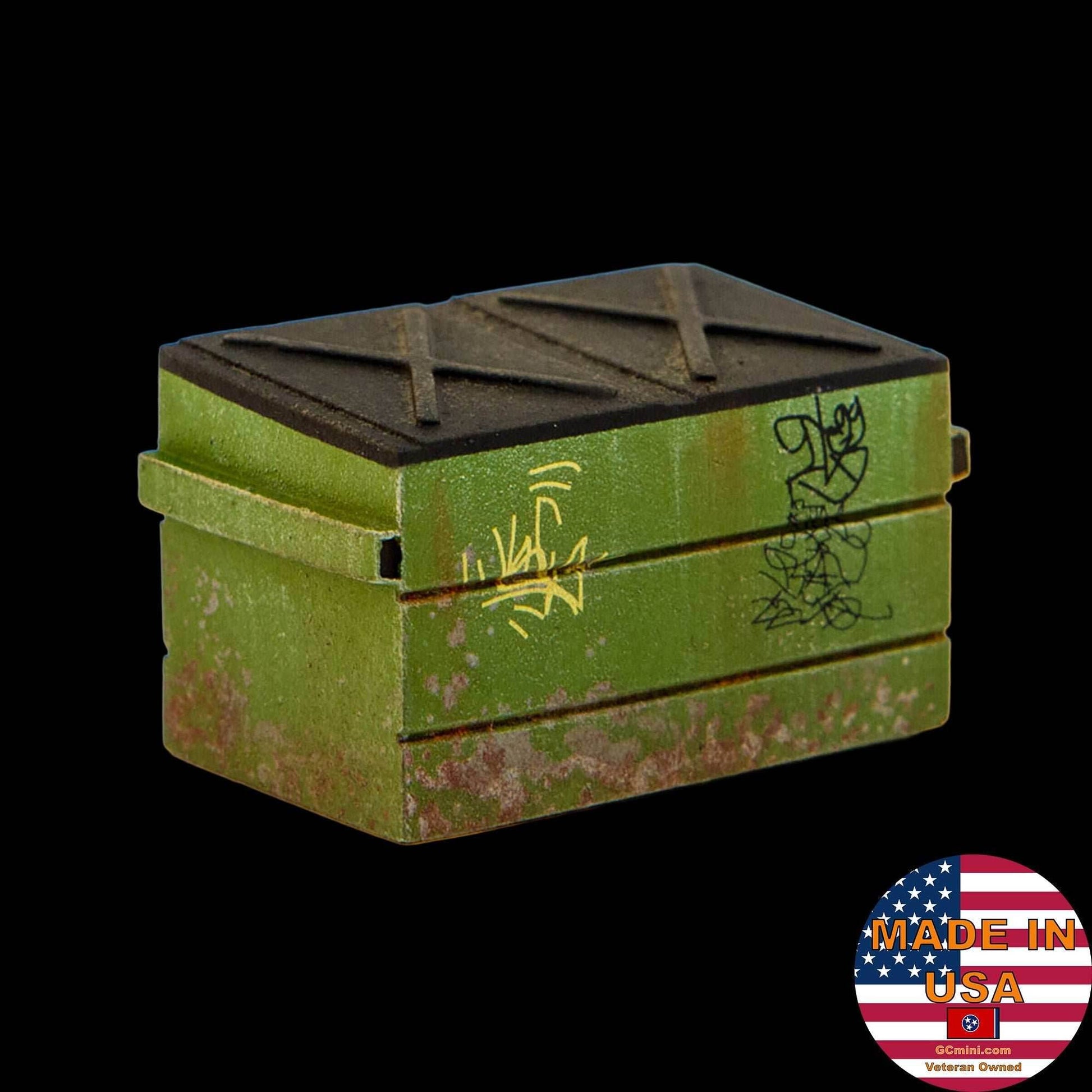 28mm Trash Dumpster - 28MSCE007 - 