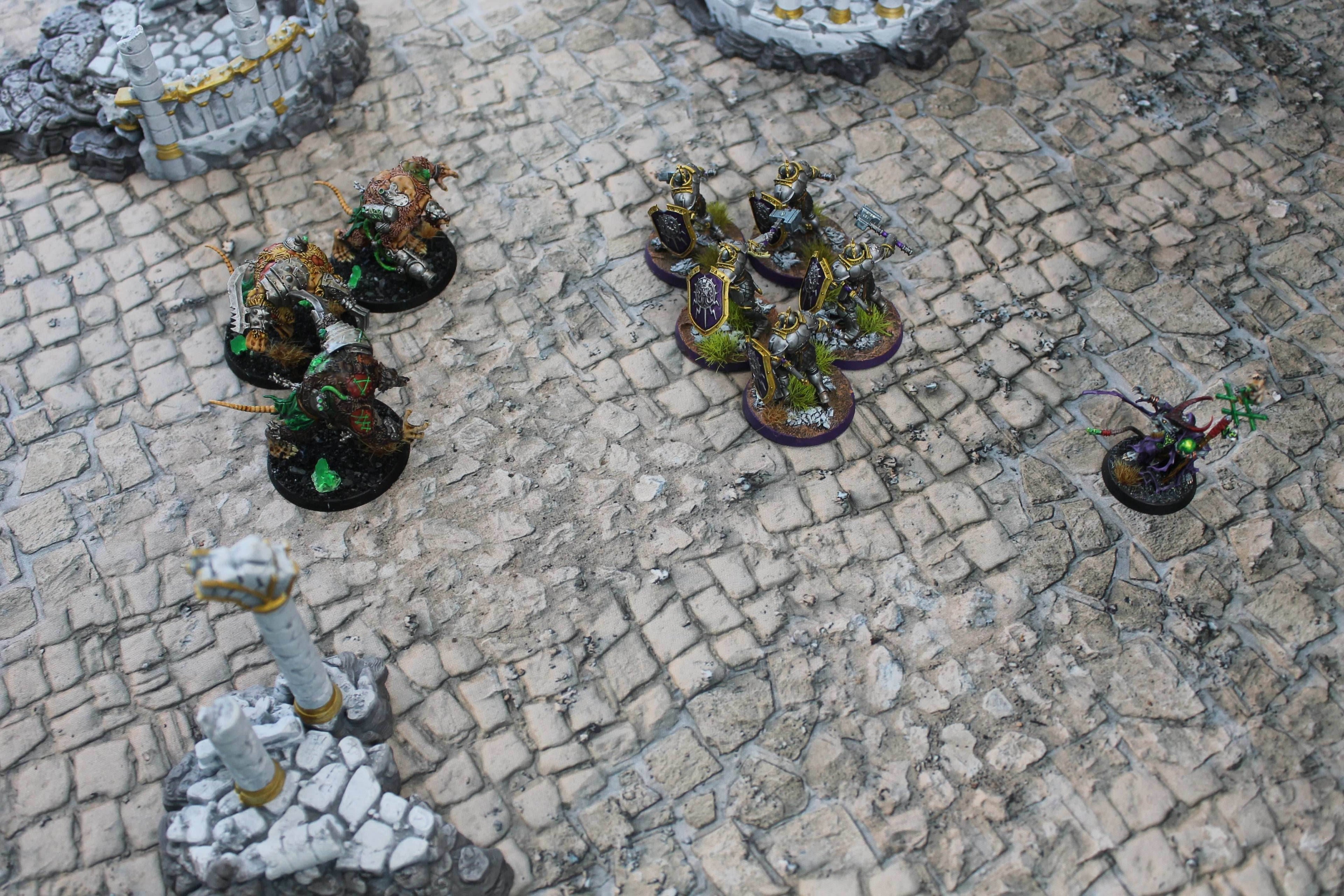 Broken Cobblestone - Neoprene Battle Mat with Bag - 44x60